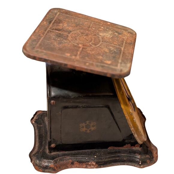 VINTAGE LANDERS, FRARY, & CLARK 24 LB. COLUMBIA FAMILY SCALE - Picture 4 of 5